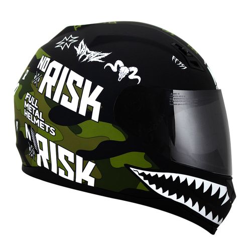 capacete NORISK FF391 STUNT RIDE HARD VERDE