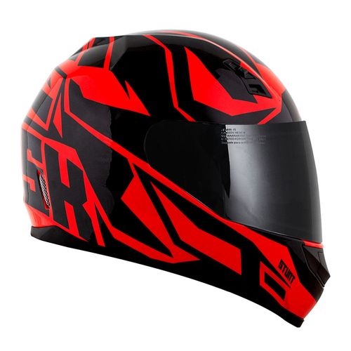capacete NORISK FF391 STUNT CUTTING VERMELHO