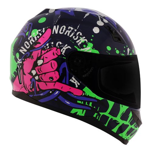 capacete NORISK FF391 STUNT ZOMBIE AZUL