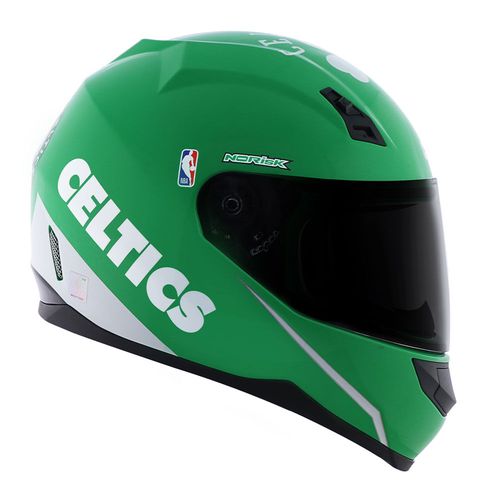 capacete NORISK FF391 STUNT NBA BOSTON CELTICS VERDE