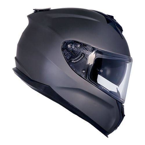 capacete NORISK STRADA MONOCOLOR CINZA FOSCO