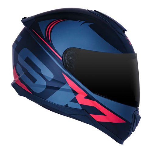 capacete NORISK RAZOR SQUALO VERMELHO