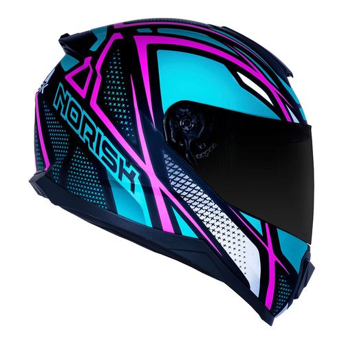 capacete NORISK RAZOR NINJA ROSA