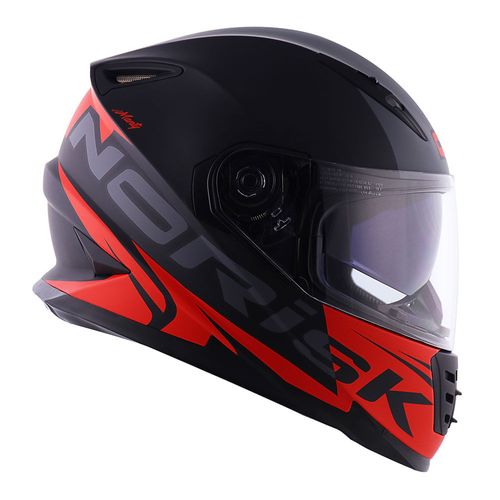 capacete NORISK SOUL MANTY PRETO