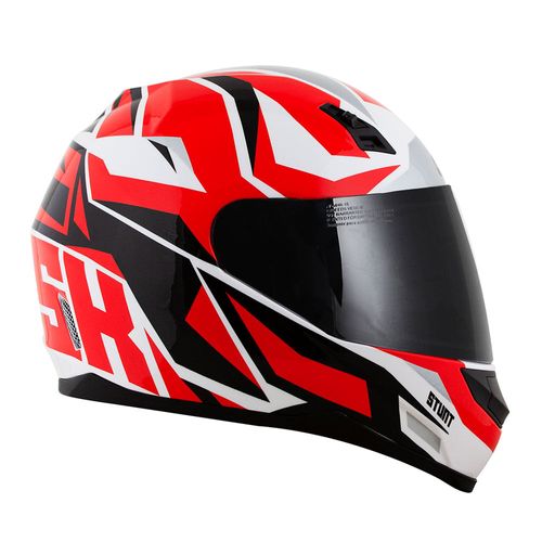 capacete NORISK FF391 STUNT CUTTING BRANCO