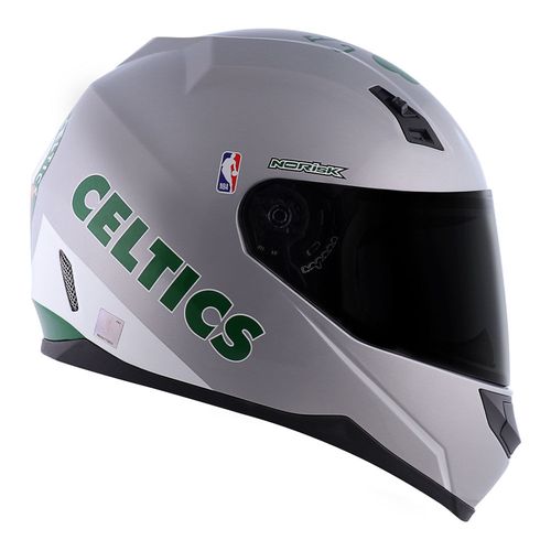 capacete NORISK FF391 STUNT NBA BOSTON CELTICS CINZA