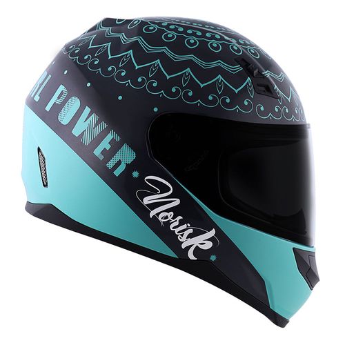 capacete NORISK FF391 STUNT GIRL POWER CINZA