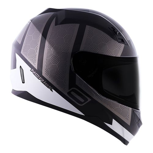 capacete NORISK FF391 STUNT KING CINZA