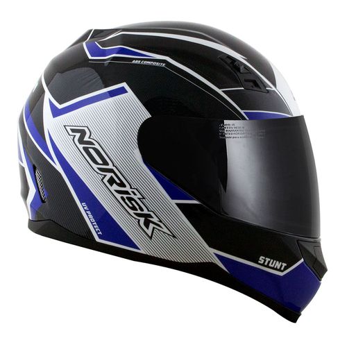 capacete NORISK FF391 STUNT STORM AZUL