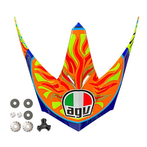 PALA CAPACETE AGV AX8 FIVE CONTINENTS
