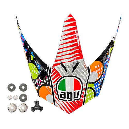 PALA CAPACETE AGV AX8 HYPNO