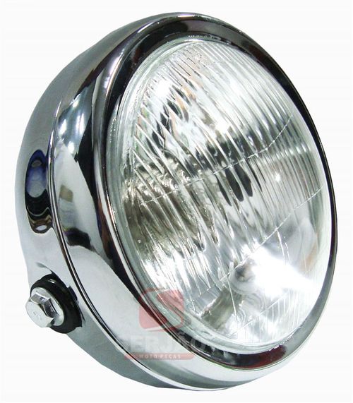 Farol P/ Adaptar Custom, Chopper, Bobber, Cafe Racer, Vintage 3128