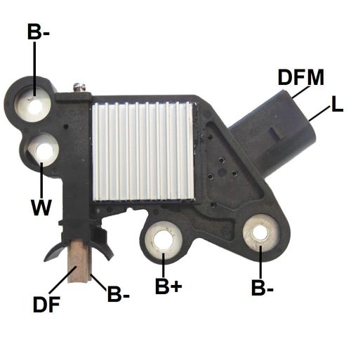 Regulador Alternador FIAT MOTOR E-TORQ - Gauss339 - 61424 - GA339