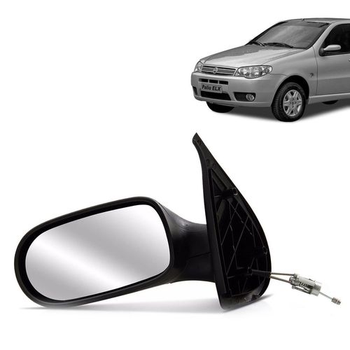 Retrovisor Externo Lado Esquerdo (Motorista) Palio 2003 ate 2012 Siena 2003 ate 2012 Palio Wekeend 2003 ate 2008 - Spj/Ficosa