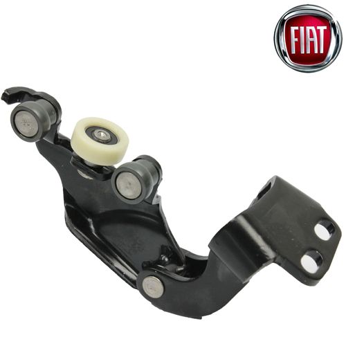 Carrinho Central da Porta Lado Direito Original Fiat Doblo 1.4 e 1.8 8V 2004 até 2018 Inclusive Modelos 1.8 E-TorQ