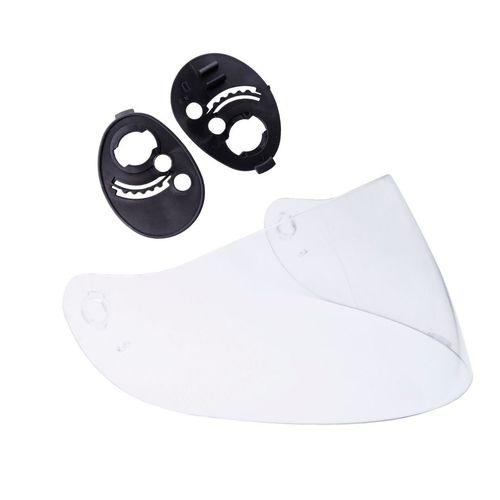 Kit Viseira + Fixação Capacete Fly F8