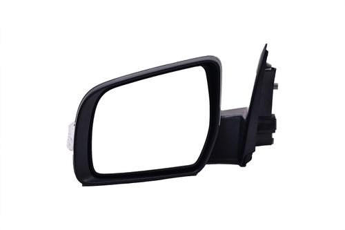 Espelho Retrovisor Externo Controle Elétrico Cromado Lado Esquerdo Nova Ranger 2012 em diante