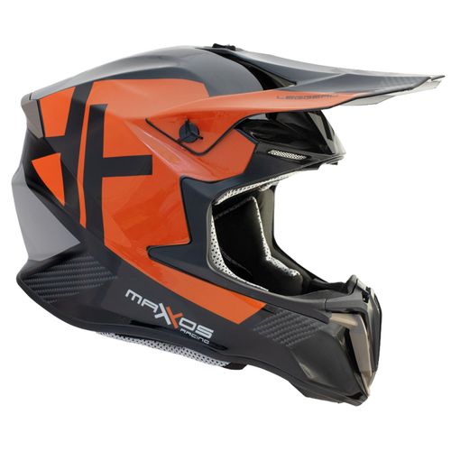 Capacete Mattos Racing Combat Leggero - Laranja