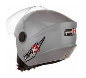 Capacete New Liberty Three Prata Tamanho N56 P CAP488PTA