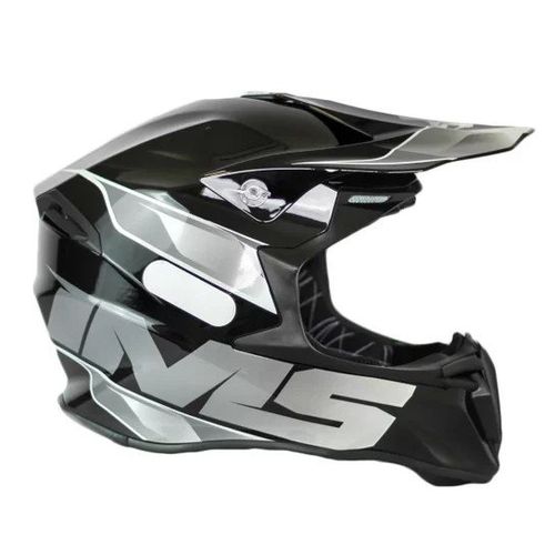 CAPACETE IMS PHANTON PRETO/CINZA/BRANCO