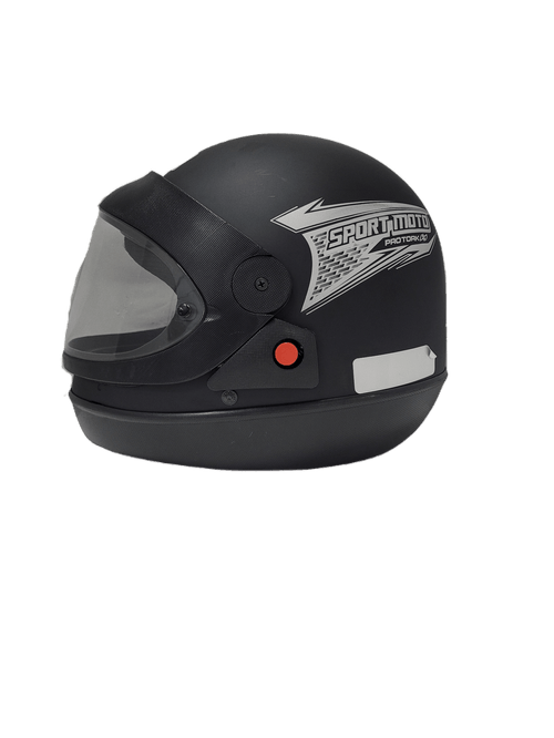 Capacete protork sport automatico " preto fosco 60