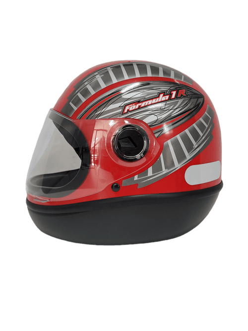 Capacete formula 1 vermelho 56