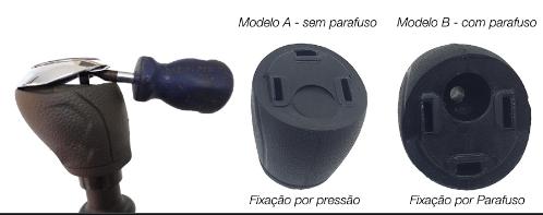Manopla Alavanca Cambio Cobalt Onix Prisma Spin 12